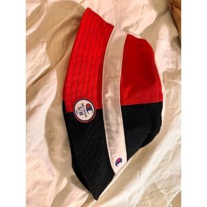 Champion Colorblock Bucket Hat Red White Black S/M NWT Streetwear Free Shipping